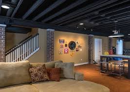Amazing unfinished basement ideas you should try tags: Basement Ceiling Ideas How To Convert Your Basement Into A Living Area
