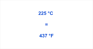 225 C In F 225 Grad Celsius In Fahrenheit 225 C In F