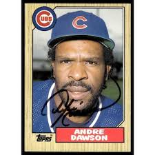 MLB Andre Dawson Signed Trading Cards, Collectible Andre Dawson Signed  Trading Cards