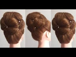 Hairstyle For Long Medium Hair Updo Tutorial Youtube Hair Tutorial Long Hair Tutorial Diy Hairstyles