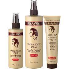 Amazon Com Softsheen Carson Sta Sof Fro Hair Scalp Spray Comb Out Conditioner With Lanolin Extra Dry 8 Fl Oz Beauty