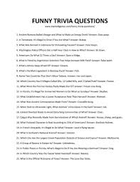 When world war i erupted, weapons developed by countries were tested to their maximum capacity. 202 Best Funny Trivia Questions And Answers You Should Know In 2021 Funny Trivia Questions Trivia Questions Trivia
