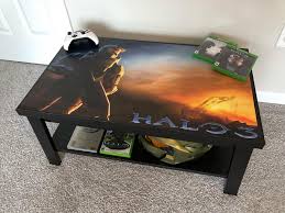 How to build my retro gaming arcade coffee table #part1. Xbox Halo 3 Custom Video Game Coffee Table Desks Tables Chairs Home Living Tripod Ee