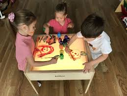 Art Play Crafts For Kids Activity Light Table Board Sand Games Art Play Light Activities Painting For Kids Light Table