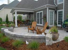 23 Wonderful Small Brick Patio Design Ideas On Your Front Yard Patio Pavers Design Small Brick Patio Patio Stones