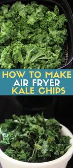 Air Fryer Kale Chips Recipe This Recipe Air Fryer Dinner Recipes Air Fryer Recipes Healthy Air Fryer Recipes Easy