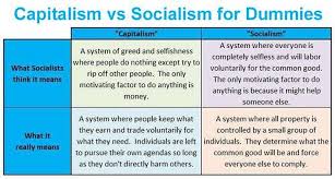 Capitalism Vs Socialism Brilliantly Explained For Dummies