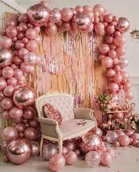 For The Of Parties On Instagram Rose Gold All Day Every Day By Aireendecor Kids Rosegold R Gold Birthday Party Rose Gold Party 18th Birthday Party