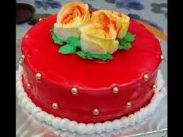 Pineapple Cake Covered With Red Gel Color Cake Cake Cover Special Cake