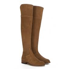 Buy your lace up boots tod's on vestiaire collective, the luxury consignment store online. Leather Thigh Boots Flat Heel Suede Boots Over The Knees