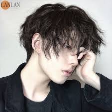 Pelo corto rizado estilo natural. Lanlan Peluca De Fibra Sintetica Para Hombre Pelo Corto Esponjoso Micro Negro Rizado Marron Frio Pelo Rizado Coreano Red Lolita Peluca Roja Cabello Sintetico