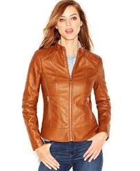 Guess Quilted Detail Faux Leather Moto Jacket Coats Women Macy S Faux Leather Moto Jacket Jackets Lightweight Quilted Jacket