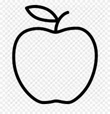 Download Hd Apple Clip Art Outline Apple Outline Vector Huge Freebie Apple Outline Transparent Background Png Apple Clip Art Apple Outline Cricut Monogram