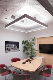 Conference Room Lighting With Matric Suspended Ready Square Sparkasse Einbeck Germany Sparkasse