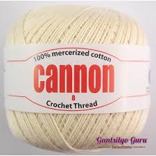 cannon mercerized cotton 8 thread ball natural