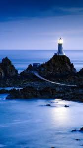 Lighthouses Night Sea I Want To Go See This Place One Day Please Check Out My Website Thanks Www Phot Beautiful Lighthouse Lighthouse Lighthouse Pictures