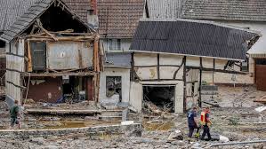 What areas are at the highest risk of flooding? Flooding In Germany And Belgium Leaves More Than 60 Dead As Streets Become Raging Torrents Abc News