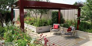 Pergolas are quickly becoming a popular outdoor addition to a home, deck or yard. Pergolas Arches Planting Rails Successful Garden Design