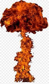 Free Download Mushroom Cloud Explosion Flame Png Image Iccpic Iccpic Com