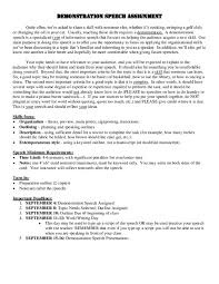 Persuasive speech outline template 9 free sample example in monroes. Doc Demonstration Speech Assignment Jordan Hart Academia Edu