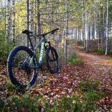 The Colors Of Autumn Red Yellow And Army Green Konabighonzo Konabikes Bighonzo Mtb Mtblife Finnishautumn Kona Bikes Fall Colors Army Green