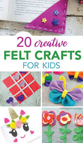 With the help of stencils, the process of copying patterns and artwork becomes much easier. 20 Felt Crafts For Kids The Relaxed Homeschool