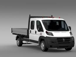 Ram Promaster Cargo Crew Cab Truck 2015 3d Model Flatpyramid 3d Model Car 3d Model Crew Cab