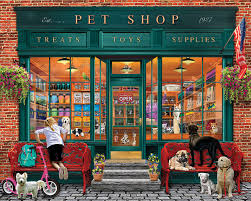 See the closest pet shops to your current location (distance 5 km). Local Pet Shop 500 Piece Jigsaw Puzzle White Mountain Puzzles