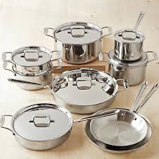 All Clad D5 Stainless Steel 15 Piece Cookware Set Stainless Steel Cookware Cookware Set Cookware Set Stainless Steel