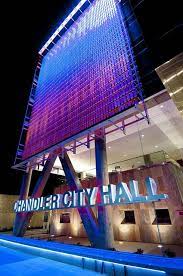 Chandler City Hall Facade Lighting Facade Architecture Exterior Lighting Design