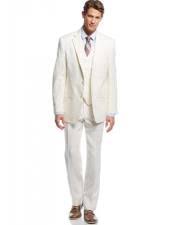 The most common beach wedding outfits for men include slacks or chinos, a button down shirt, and a suit jacket or blazer for a formal ceremony. Linen Suit For Beach Wedding Buy Notch Lapel Classic Suit