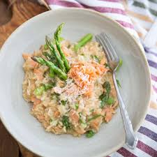 Keeprecipes is one spot for all your recipes and kitchen memories. Smoked Salmon Asparagus Risotto The Healthy Foodie Keeprecipes Your Universal Recipe Box