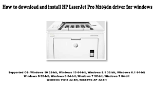 Đánh giá máy in hp laserjet pro m12w. Hp Laserjet Pro M203dn Driver And Software Free Downloads