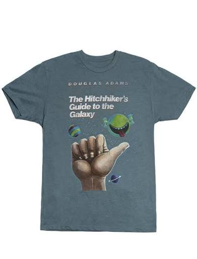 Hitchhiker's Guide to the Galaxy men's t-shirt — Out of Print
