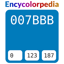 007bbb Hex Color Code, RGB and Paints