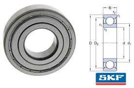 6200 2z c3 skf shielded deep groove ball bearing 10x30x9mm