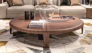 A square coffee table offers the ideal surface for playing board games which is especially handy over the summer and christmas holidays. Giorgetti Round Coffee Table By Carlo Colombo Everything But Ordinary