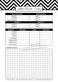 Kitchen Remodel Checklist Planner Printable Renovation Home Improvement Diy Inspiration Budget Layout Editable Template Pdf Instant Download Kitchen Remodel Checklist Budget Kitchen Remodel Kitchen Remodel Small