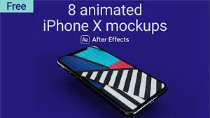 Smart mockups is a powerful after effects template that allows you to create smart looking and professionally animated videos of your new website, game or application. Animated Iphone X Mockups After Effects Template Youtube