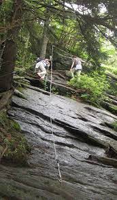 Grandfather Mountain Swinging Bridge And Macrae Peak Grandfather Mountain East Coast Travel Mountain Travel