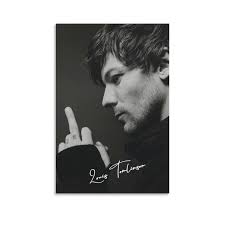 PWTXKAH Zdjęcie na płótnie, 50 x 70 cm, bez ramy, Louis Tomlinson, plakat  na płótnie, sztuka ścienna, obrazy pokojowe do sypialni, prezenty,  dekoracja : Amazon.pl: Arts & Crafts