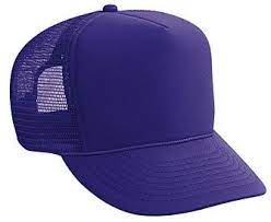 Purple Plain Blank Trucker Hat Mesh Hat Snapback Hat Mesh Hat Trucker Hat Mesh Trucker Hat
