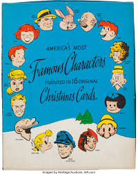 Maybe you would like to learn more about one of these? Famous Comic Characters Christmas Cards Set Chicago Tribune Famous Lot 12581 Heritage Auctions