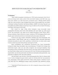 Contoh surat keputusan tata usaha negara. Pdf Keputusan Tata Usaha Negara Yang Fiktif Negatif