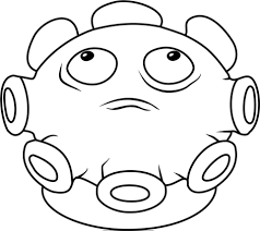 Incredible zombies coloring page to print and color for free. Gloom Shroom Coloring Pages Plants Vs Zombies Coloring Pages Free Printable Coloring Pages Online