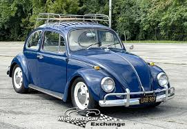 Image result for Dark Blue 1949 Beetle
