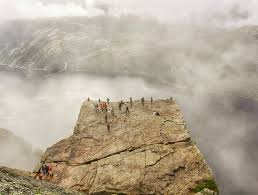 The size of the rock plateau is around 25 by 25 meters. Preikestolen Hike In Norway Pulpit Rock Trail To The Vertigo Cliff