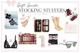 One of my favorite ways to give gifts is by filling up a stocking full of fantastic items. Holiday Gift Guide Stocking Stuffers For Her Julia Berolzheimer