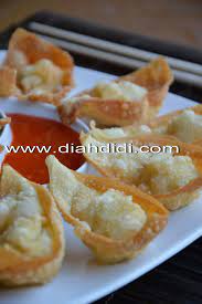 Pangsit Goreng Banyak Variasinya Ya Teman2 Ada Yang Terbuat Dari Udang Aja Atau Dari Ikan Tenggiri Atau Juga Dari Ayam Semu Makanan Makanan Kreatif Pangsit