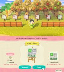 Fruit Signs With Info For Your Orchard Includes One For Coconut Trees Animalcrossing Fruit Animals Animal Crossing Animal Crossing Villagers